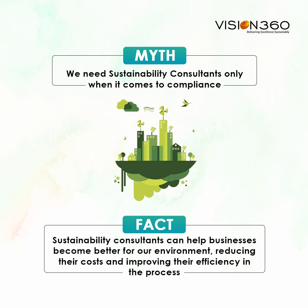 Separating the myths from the facts and understanding why every MYTH needs to be answered with a well-researched and well-executed fact💡. . . #factvcmyth #sustainabilityconsulting #sustainabilityconsultant #sustainabilityconsultants #sustainability #carbonreduction