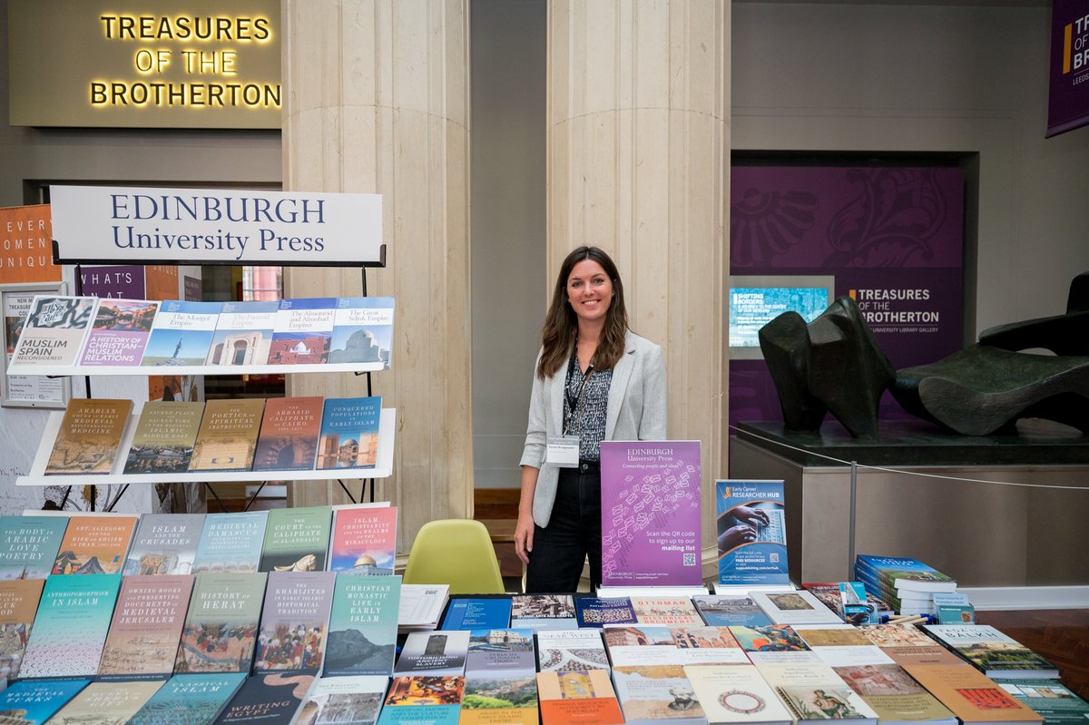 . @EdinburghUP is celebrating their 75th anniversary this year, and we are thrilled that they will once again be coming to the #IMC2024 Bookfair🎉 Come and see their stall this July and have a chat to their lovely staff! Visit edinburghuniversitypress.com to find out more 📚😍