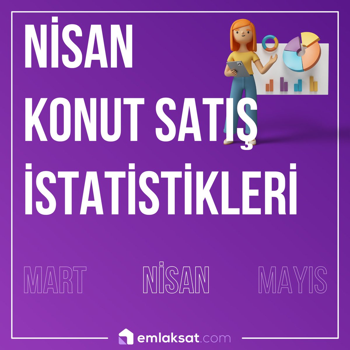 emlaksatcom's tweet photo. 📣 TÜİK, Nisan 2024 konut satış istatistiklerini yayınladı. Türkiye genelinde 75.569 konut satıldı. İstanbul, 12.406 konut satışıyla öne çıktı.

#Emlaksat #TÜİK #İstatistik #KonutSatış #Gayrimenkul #RealEstate #Proptech #ProptechTurkey https://t.co/NefoUCb0zy