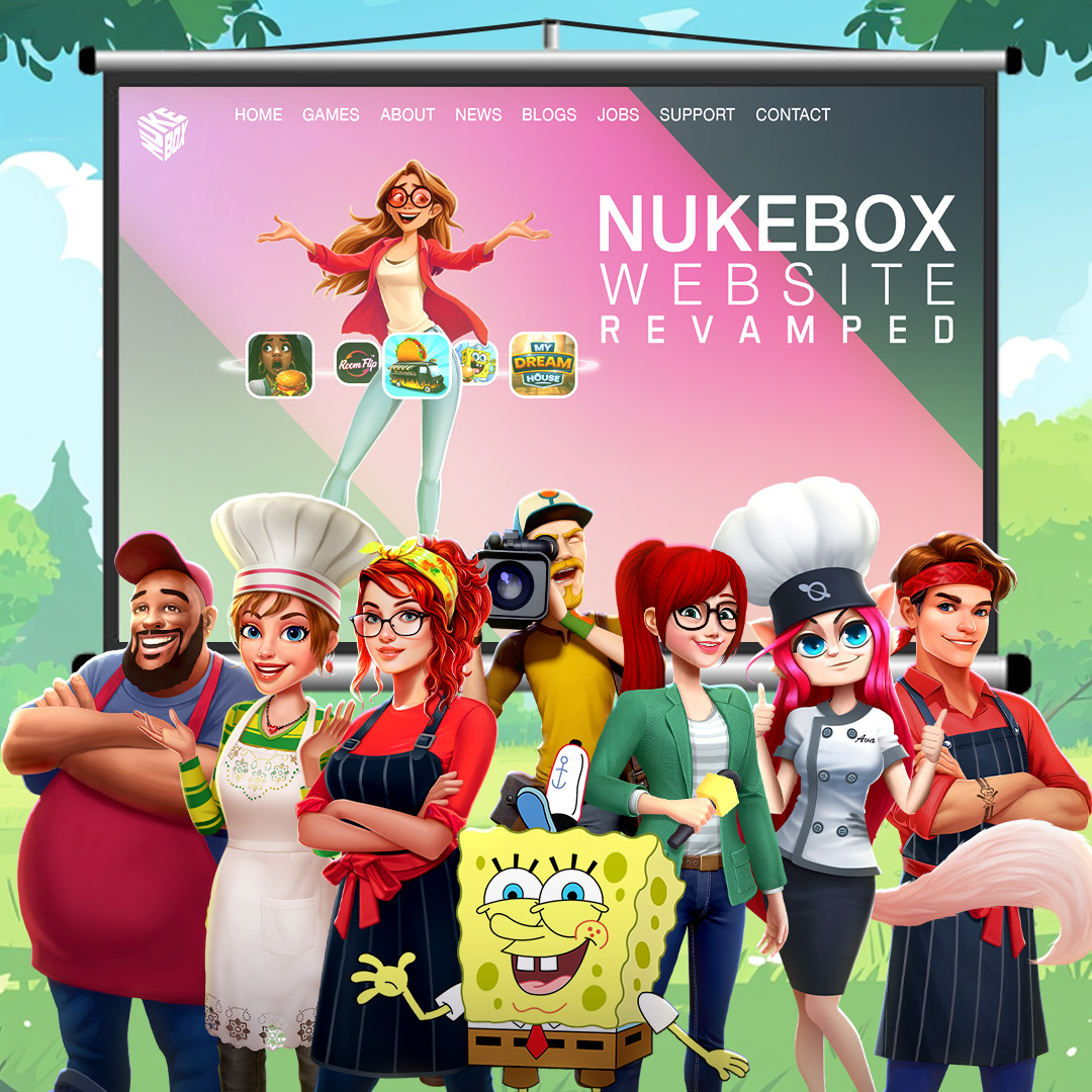 Calling all Nukeboxers!

The wait is over, &amp; the hype is real!

We just relaunched Our Home Base with a mind-bending overhaul, &amp; it's unlike anything you've seen before.

ZAP over to 🔗 nukeboxstudios.com for latest #updates and news!

VISIT US RIGHT AWAY.

#NukeboxStudios