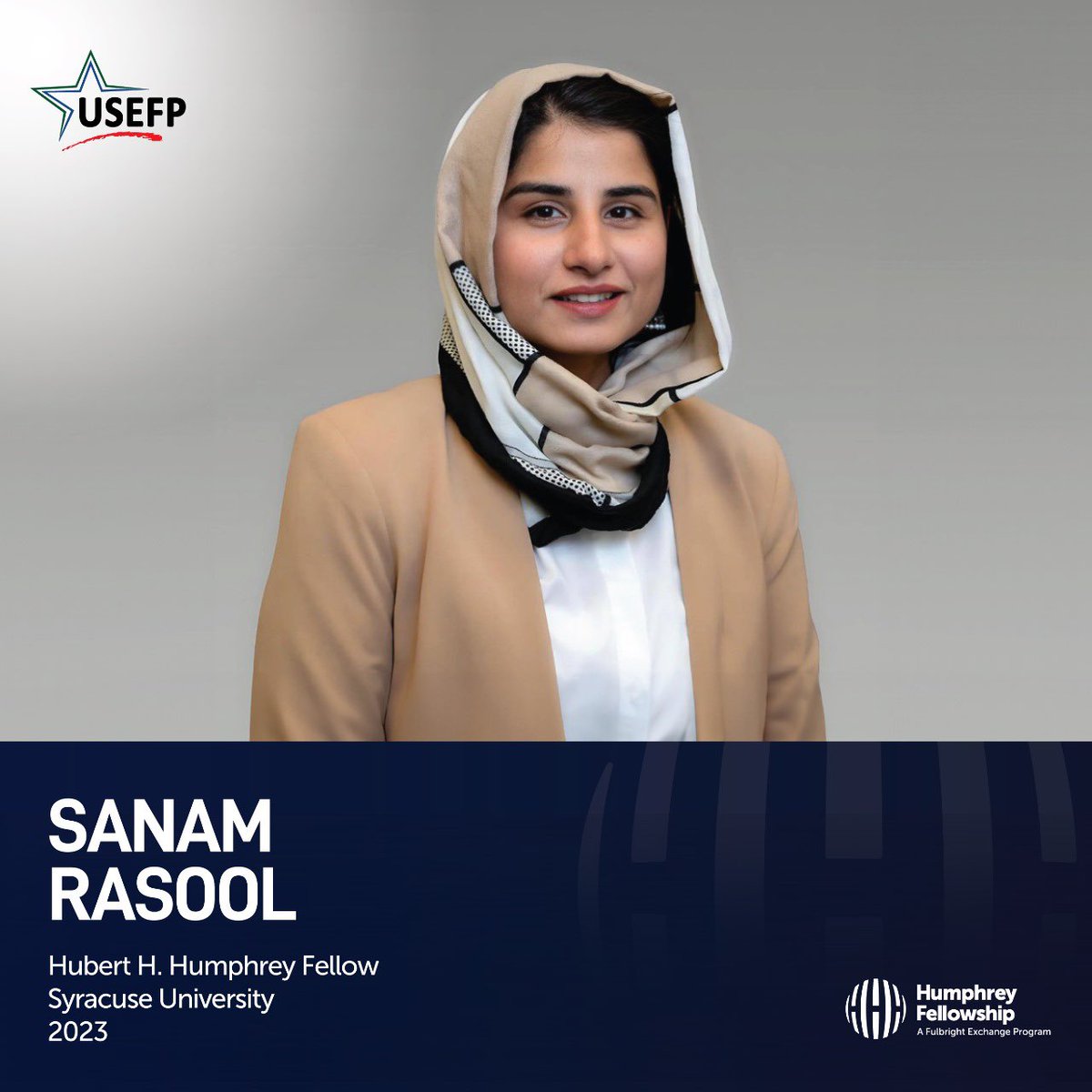 As the Deputy Commissioner of Inland Revenue at FBR, #Humphrey Fellow Sanam Rasool is learning about international best practices for investigating tax fraud. Her aim is to introduce advanced data-driven policies and analysis for tax policy administration in Pakistan. #USEFP #Tax