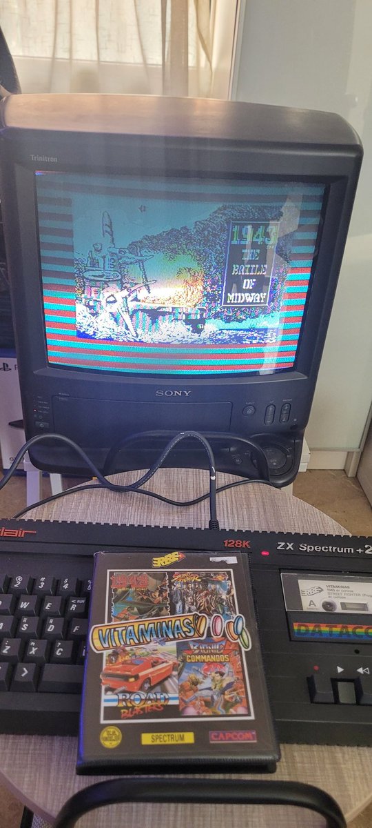 AlvarAndres1's tweet photo. Cargando cosillas conseguidas en @RetroBarcelona #cintas #spectrumzx #zxspectrum #sinclair https://t.co/TKOCjQEya7