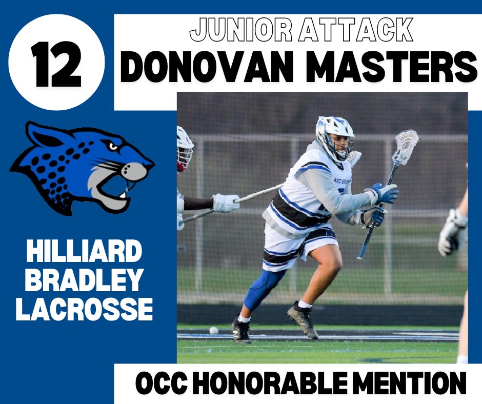 Congrats <a href="/Donovan_masters/">Donovan Masters</a> on OCC Honorable Mention, with 66 goals and 11 assists on the season.