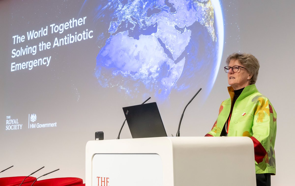 Last week, stakeholders from across the world joined together to commit to solve the antibiotic emergency. I called on everyone to play their part to ensure that prevention, access, innovation, and awareness are the lived reality for everyone. #antibioticemergency