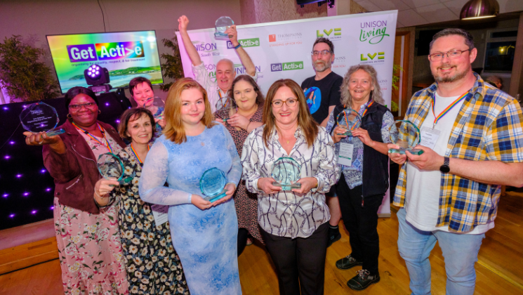 UNISONSW's tweet photo. Get Active Award Winners 🏆

At our Get Active awards ceremony on Friday night North Somerset were crowned Branch of the Year and reps involved in key disputes picked up organising awards.

Read more about each of our winners 👇🏼
https://t.co/MBOq1BWFGg