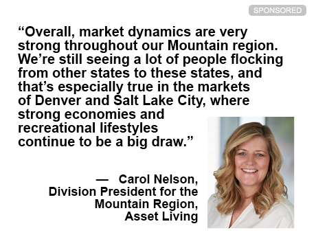 New Supply Tests the Mountain States’ Multifamily Markets Apartment construction across these states has created supply overhang but continuing in-migration, housing shortages & costs of homes sustains multifamily resiliency Sponsored by @Asset_Living ow.ly/LXog50RN0Ct