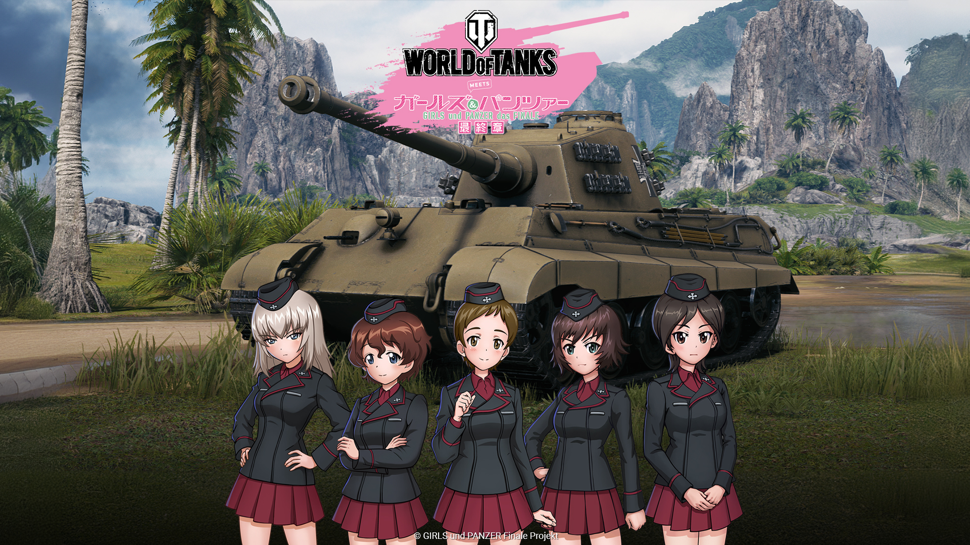 World of Tanks Modern Armor & Blitz」とのコラボが開幕