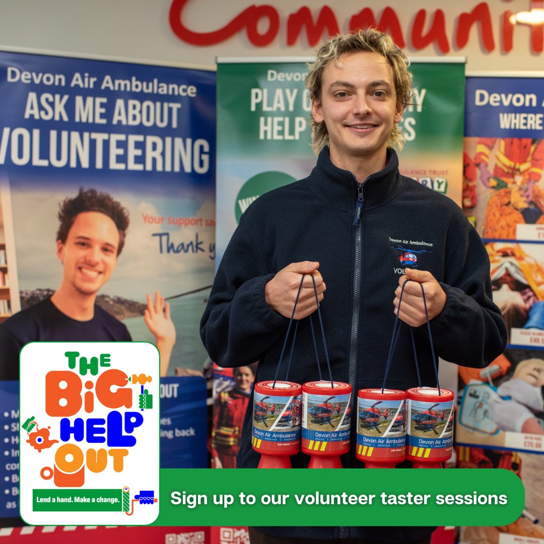 The Big Help Out is back and from 3rd - 9th June, we’d like to invite anybody thinking about giving volunteering a try, to join us at one of three locations to find out more about what’s involved and meet the volunteer team! Find out more and sign up here: daat.org/event/the-big-…