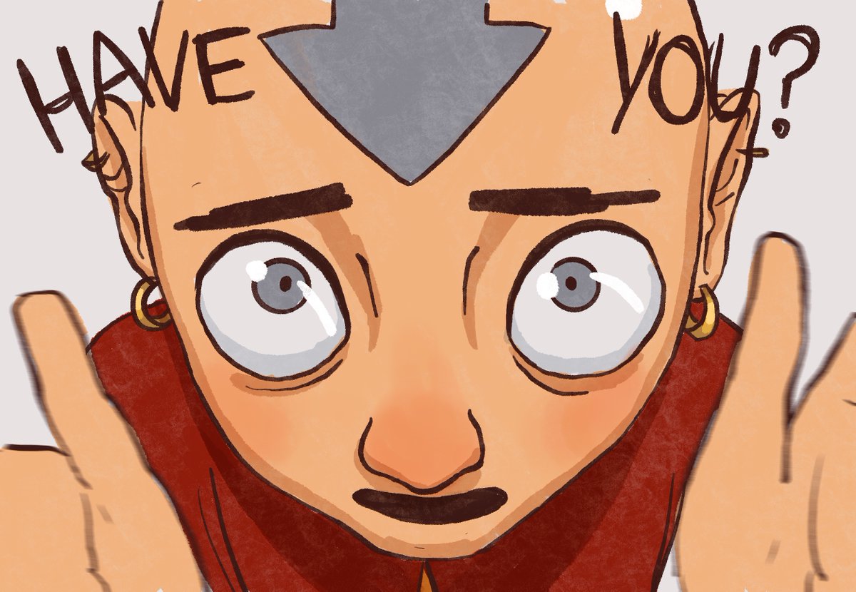 gurinpotte's tweet photo. pov: Avatar Aang has a question for you 🚨 https://t.co/jIbUovU7ge
