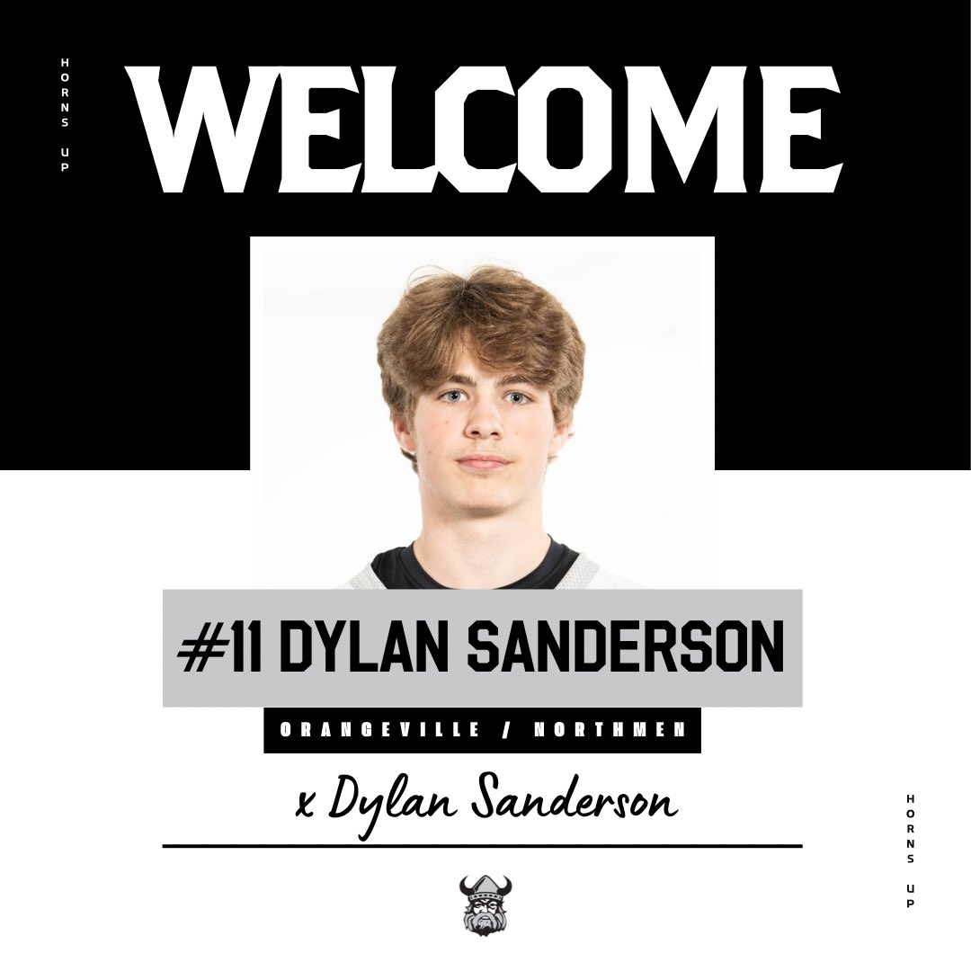 JrANorthmen's tweet photo. With the 2024 OJLL season on the horizon, we are excited to add in some fresh new faces to the squad this year, follow this thread to see them and join us in welcoming them all to the Dark Empire!  

#6 - Graydon Stokes
#10 - Vince Onofrio
#11 - Dylan Sanderson

#HornsUp https://t.co/pB4zMkuRH2