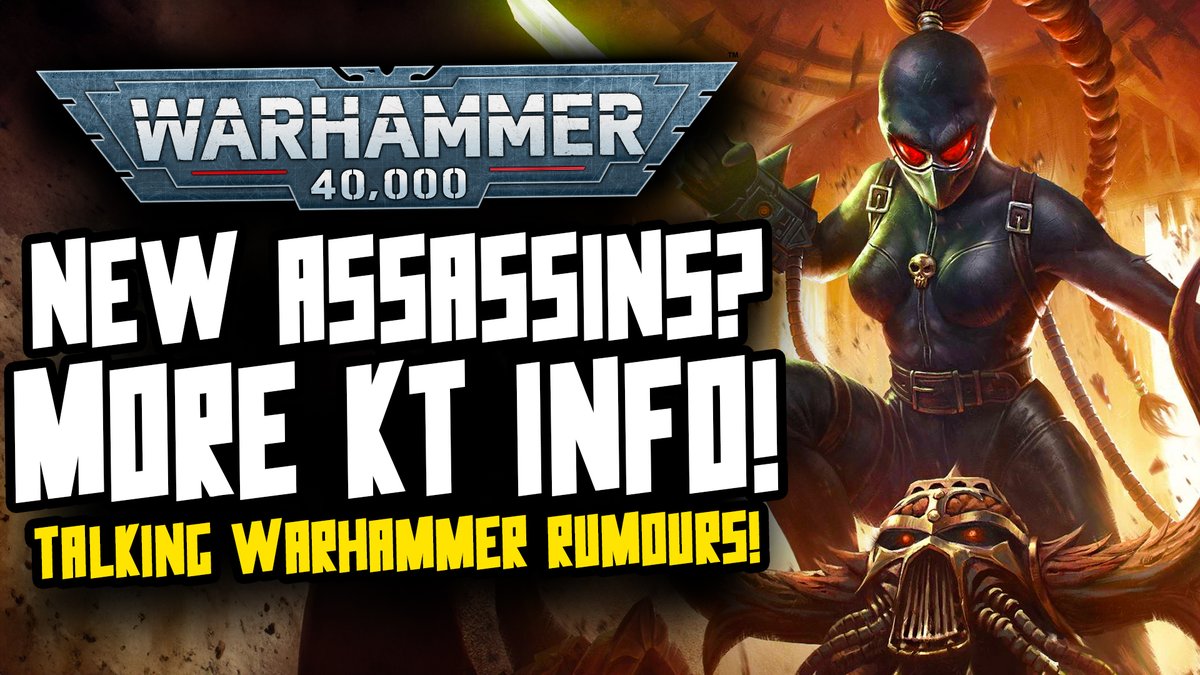 It's Monday again and we're back talking more rumours! Some more whispers from the warp regarding Kill Team and what may be actually inside of it, also, heard more whispers about new models regarding Agents of the Imperium plus much more! youtu.be/Ta5fZUrXeYQ