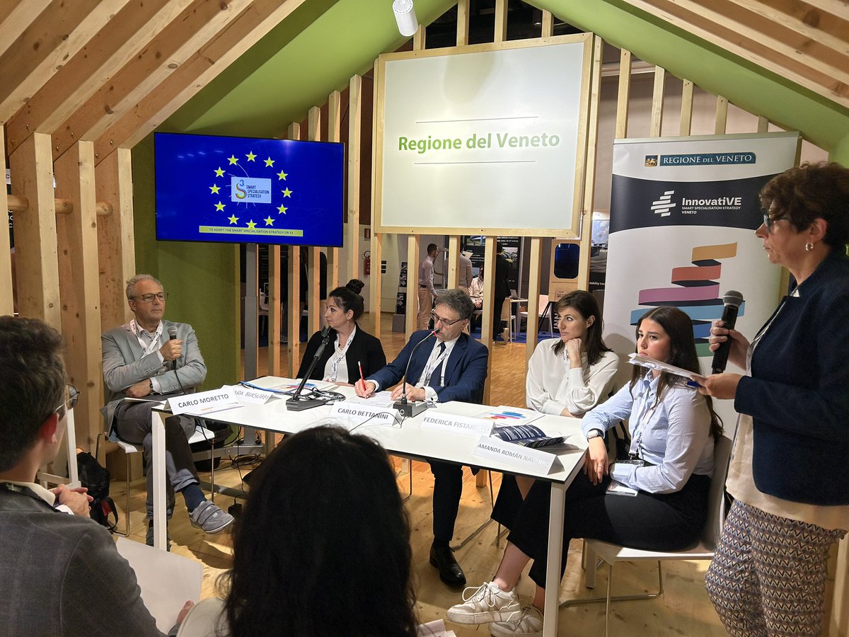 DIALOGUE FOR INNOVATION 4: #GREENSPACE: Space Technologies to Support the Green Transition in Veneto🌍📍Location: Casa Veneto   @RegioneVeneto @UniPadova @arpaveneto