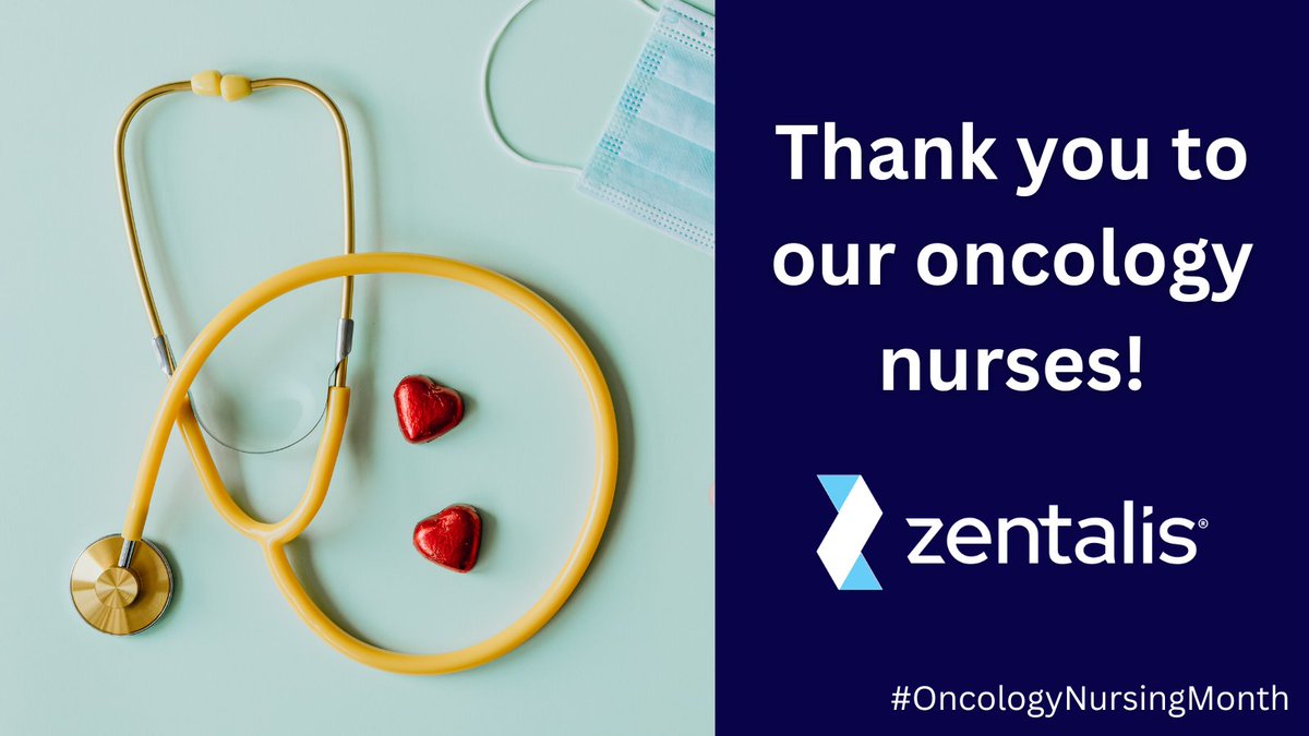 ZentalisP's tweet photo. May is #OncologyNursingMonth – thank you to all the oncology nurses out there for your tireless dedication and unwavering support for cancer patients and their families. Your work does not go unnoticed, and we greatly appreciate you. https://t.co/UPHyzZzhk6