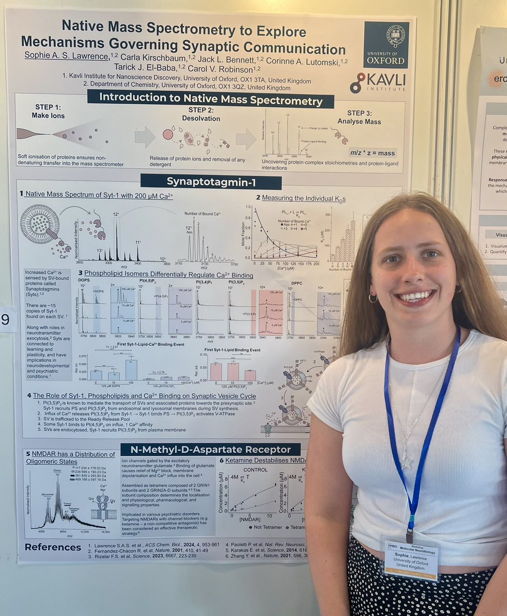 Robinson Research Group (@cvr_research) on Twitter photo More conferencing! ☀️
<a href="/soph_lawrence00/">Sophie Lawrence</a> and <a href="/telbaba1/">Tarick El-Baba</a> went to <a href="/EMBO/">EMBO</a> Molecular Neurobiology Workshop in Crete! They had a great time presenting their work, learning lots, and meeting some incredible scientists #Science #Research #OutOfOffice
<a href="/KavliOxford/">Kavli Institute for Nanoscience Discovery, Oxford</a> <a href="/OxfordChemistry/">Oxford Chemistry</a> More conferencing! ☀️
<a href="/soph_lawrence00/">Sophie Lawrence</a> and <a href="/telbaba1/">Tarick El-Baba</a> went to <a href="/EMBO/">EMBO</a> Molecular Neurobiology Workshop in Crete! They had a great time presenting their work, learning lots, and meeting some incredible scientists #Science #Research #OutOfOffice
<a href="/KavliOxford/">Kavli Institute for Nanoscience Discovery, Oxford</a> <a href="/OxfordChemistry/">Oxford Chemistry</a>