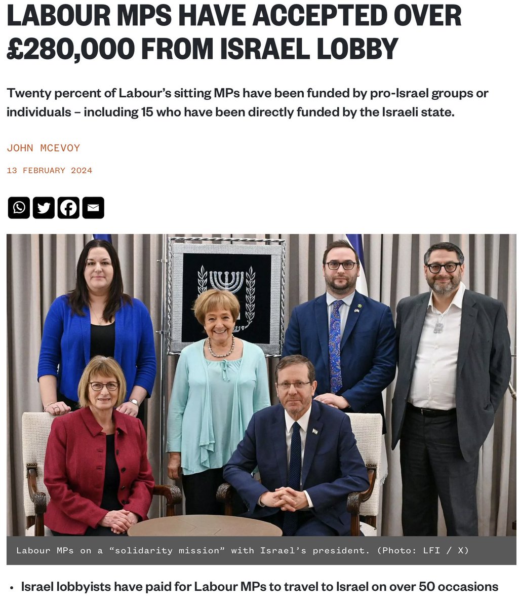 Okeywokey's tweet photo. Look how smug they are🤮#LabourLikud solidarity mission Jan24 approx 25k⚰️ #Palestinians into a #Genocide look at the big old grin on #Hodges face! #ItWasAScam
Dont' vote #FascistFriends #LabourFriendsOfGenocide
🗳️ #SocialistIndependents @OcisaCorbyn
🗳️ #WPGB @WorkersPartyGB https://t.co/zeovAZqP6a