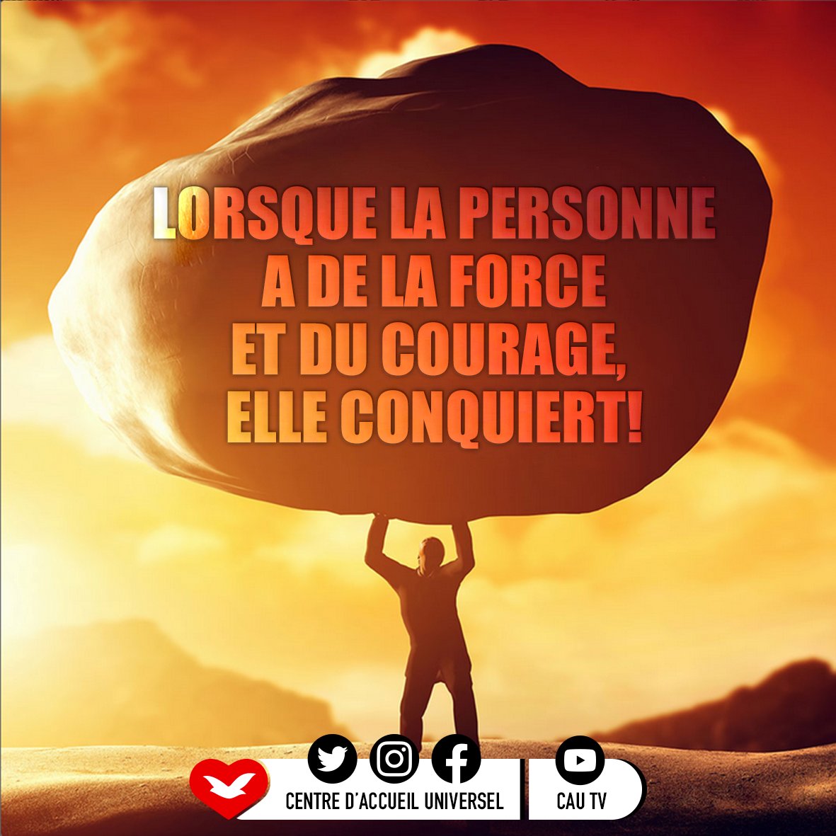 CdAUFrance's tweet photo. Peu importe si vous ne vous sentez pas fort. Ce qui fait la différence, c’est votre décision de devenir plus fort(e).

#force #courage #foi #reussite #conquerir #centredaccueiluniversel #france https://t.co/9hLBrQNdge