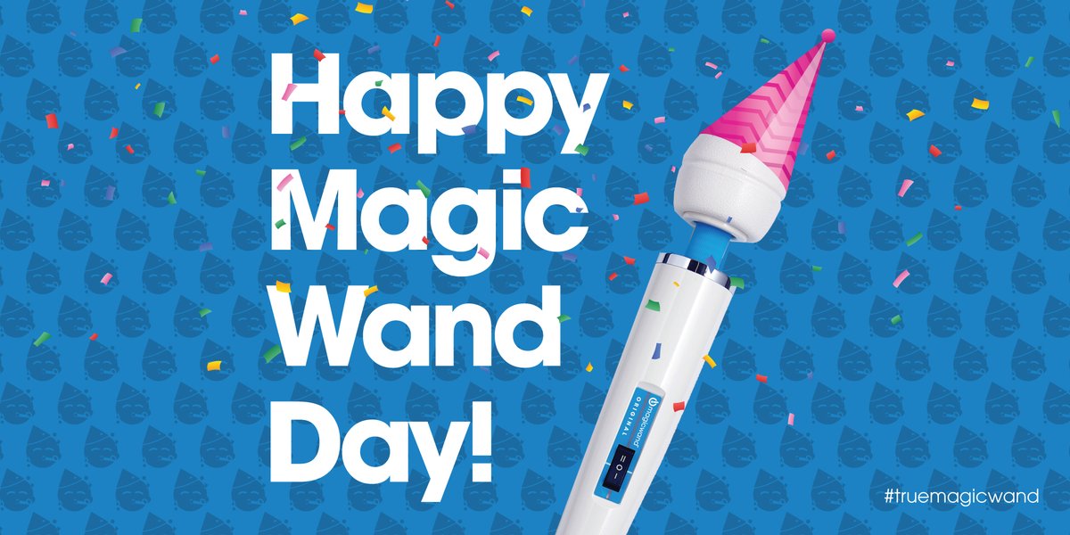 It’s our birthday!  Happy Magic Wand Day to all.  

In 1968 an icon was born.  Being part of decades of social progress and bringing empowerment and pleasure to millions for 56 years has been the greatest honor.

If you’re in NYC, come celebrate with us tonight 5-7 <a href="/museumofsex/">Museum of Sex</a>