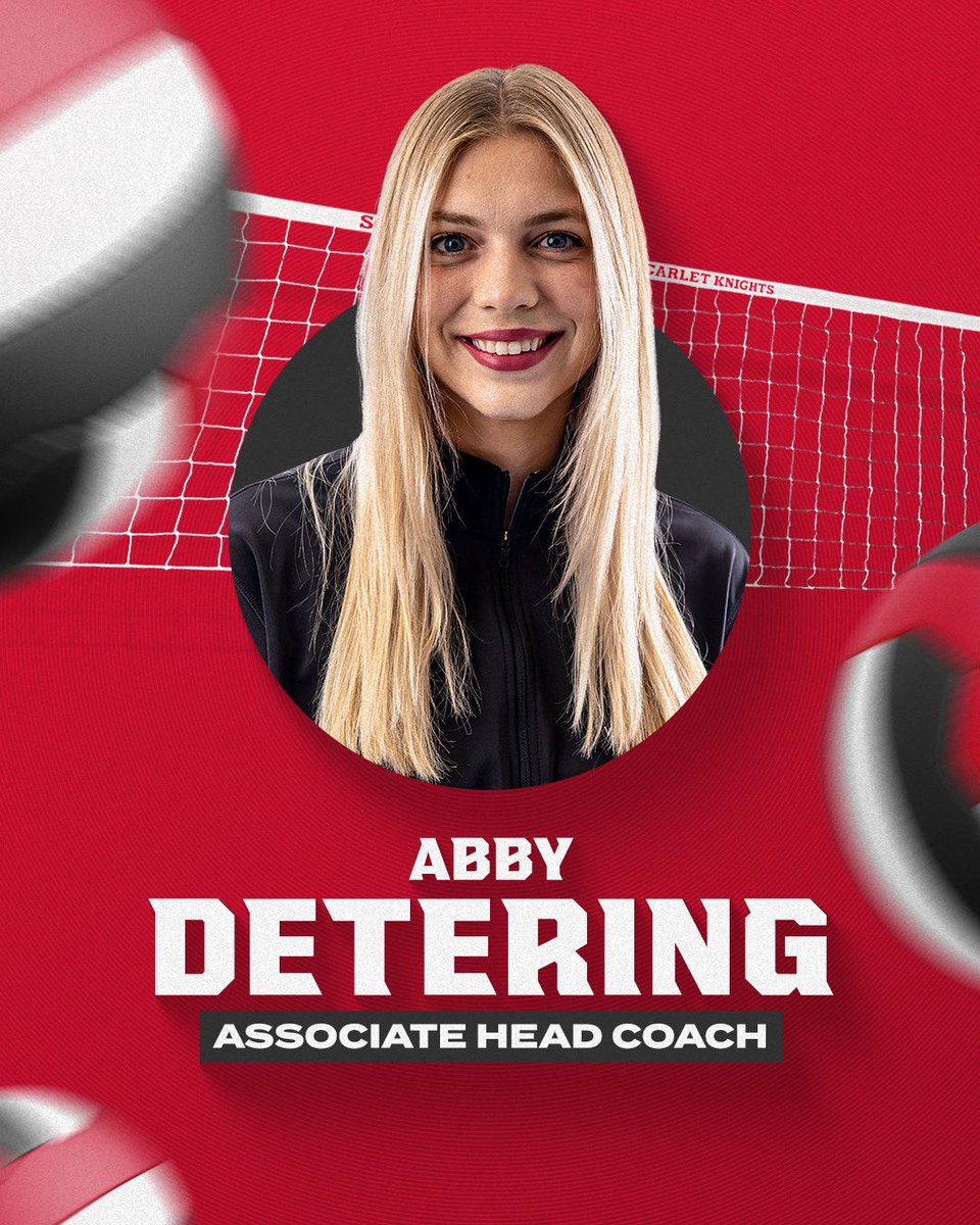 RUvball's tweet photo. Congrats Abby Detering β‘οΈ Associate Head Coach
.
#GoRU #RUVB https://t.co/RaptUy6hTZ