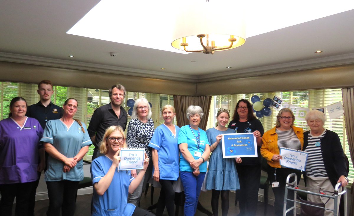 DfcNorfolkUK's tweet photo. As part of #dementiaactionweek St Johns House, Norwich hosted a Dementia Friends session including a fantastic afternoon tea. Well done to all our new #dementiafriends Glad to have been a part of the celebrations. https://t.co/IzYDL8Taug
