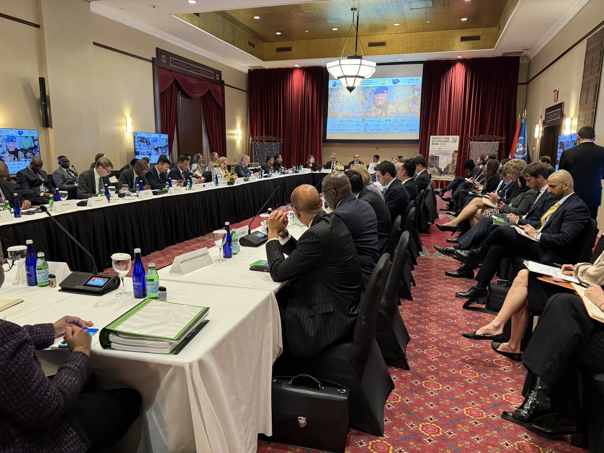 #pocweek2024 officially kicks off at <a href="/indonesiaunny/">Indonesian Mission to the UN</a> focusing on “The Future of PoC in Peacekeeping”.

#poc #peacekeeping #notatarget