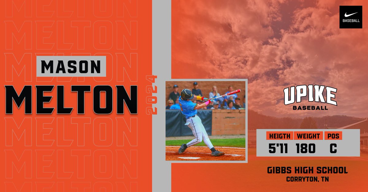 Let's welcome our newest commitment Mason Melton to the program! Coming from Corryton, TN. #climbthemountain