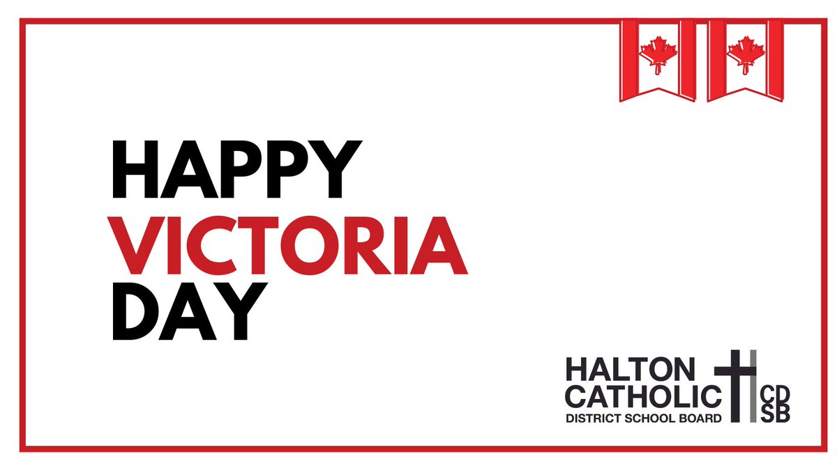 Wishing our HCDSB community a safe &amp; happy Victoria Day! 🎆 #VictoriaDay