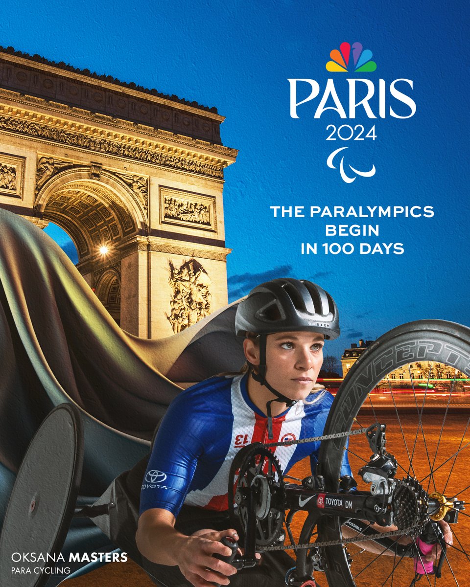 The countdown is ON for the #ParisParalympics! 🇫🇷