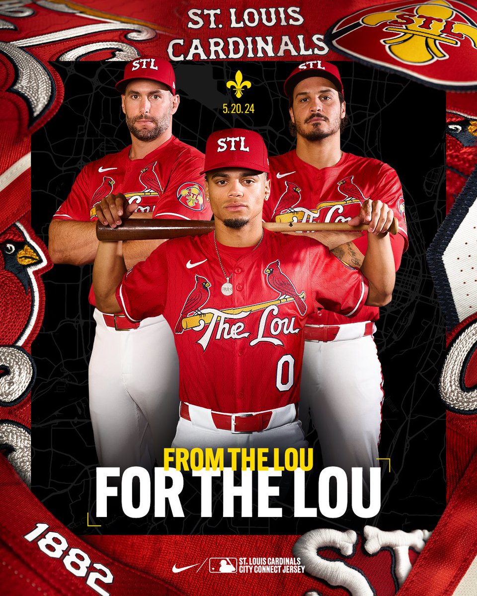 The Birds. The Bat. The Lou.

Our City Connect story: Cardinals.com/CityConnect

#ForTheLou