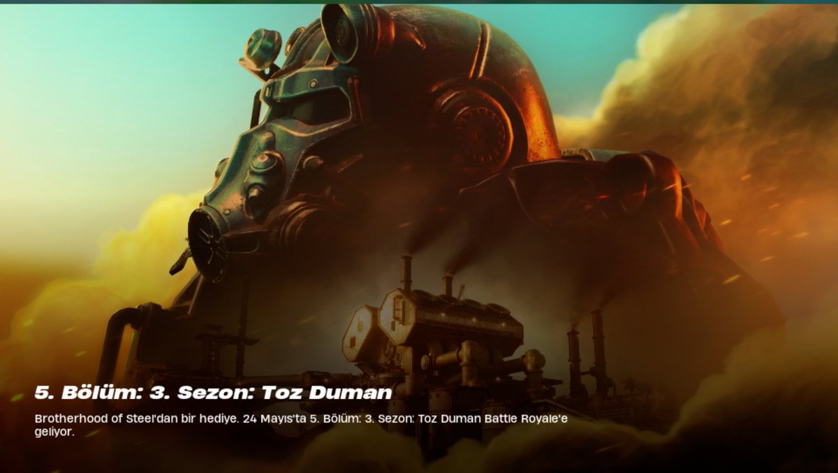 Fallout fortnite geliyor yeni sezonda