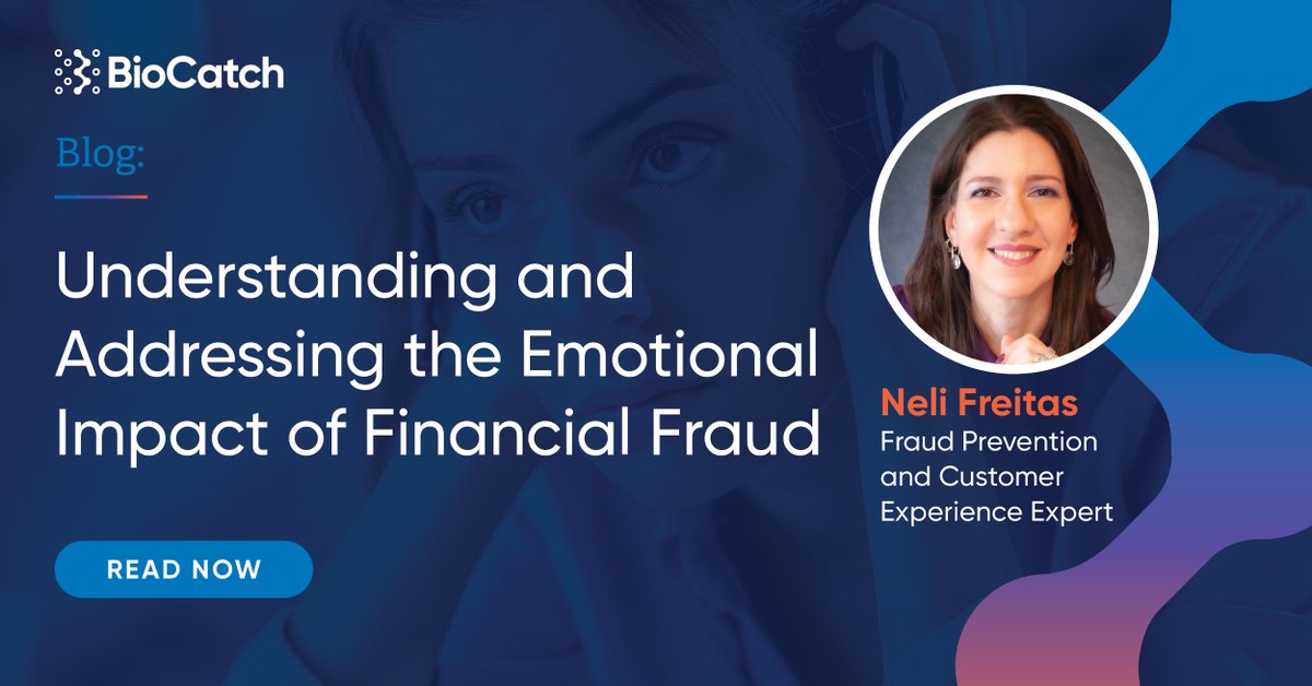 How deep are the emotional wounds left by financial fraud? Neli Freitas, a fraud prevention and customer experience expert, explores the often-overlooked psychological impact of scams to victims. Learn more: okt.to/2L6v05