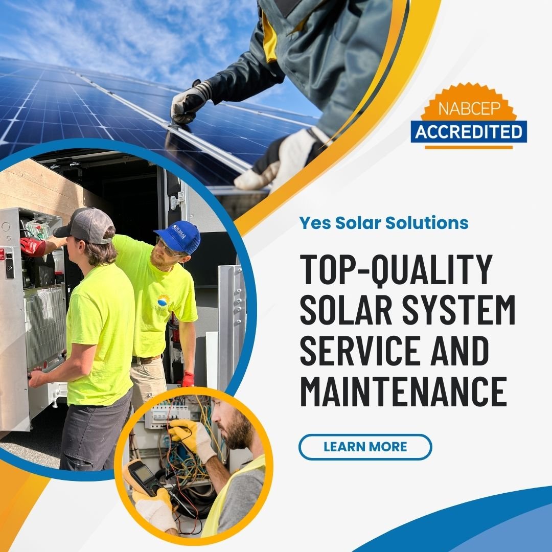 At Yes Solar, we stand by our work with a 25-year warranty. Don't have solar panels installed by us? No problem! We're still here to assist you. Visit our website for more information: hubs.la/Q02xp7RN0