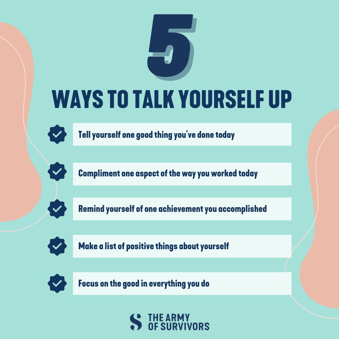 Here are 5 Ways to Talk Yourself Up because sometimes, the most supportive voice we need is our own. Keep these affirmations handy and give yourself the pep talk you deserve. Because when we uplift ourselves, we're better equipped to lift up others.