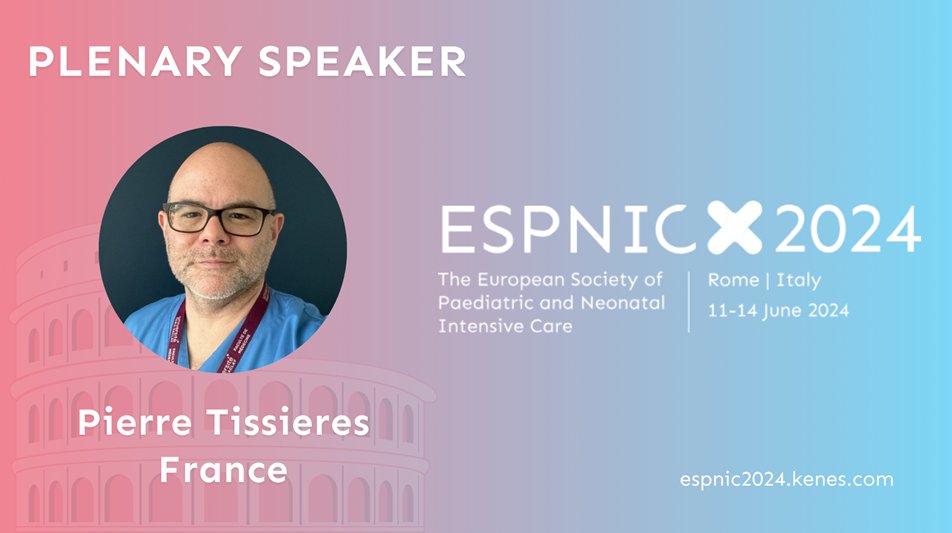 📢 Meet Pierre Tissieres, professor of Paediatrics, Head of Paediatric-neonatal ICU and Emergency, AP-HP Paris Saclay University.

Register today: bit.ly/44j0bfN

#PedsICU #neonatology #neonatalcare #paediatrics