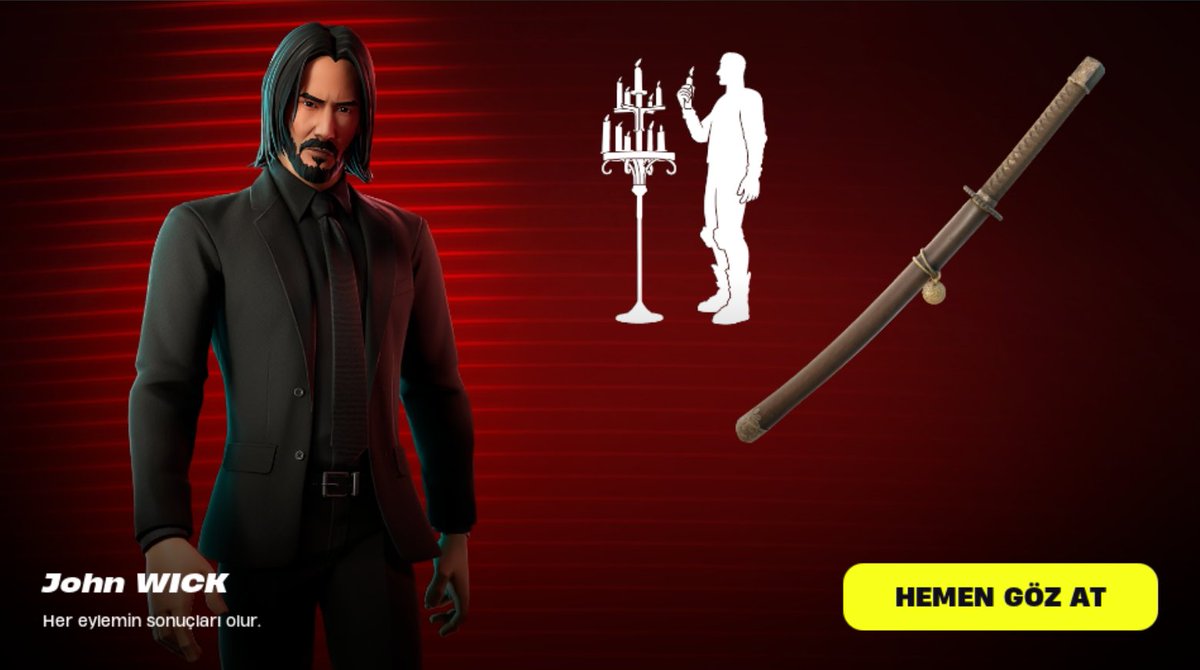 John wick amca içerik mağazasında almayın alsın