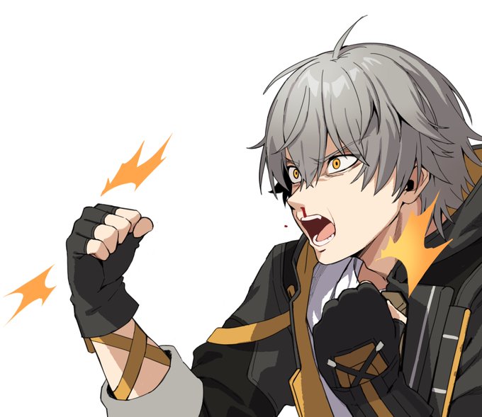 無駄に頑張って描いた外人4コマ穹くん置いときます 