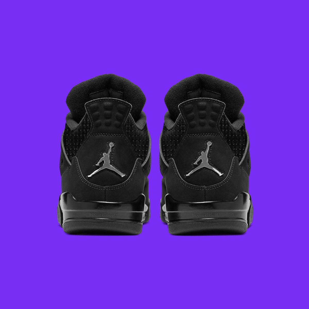 Air Jordan 4 NET 'Black' Coming Spring 2025 🖤 DETAILS: tinyurl.com/mvh44wr7 *Speculative mock-up.