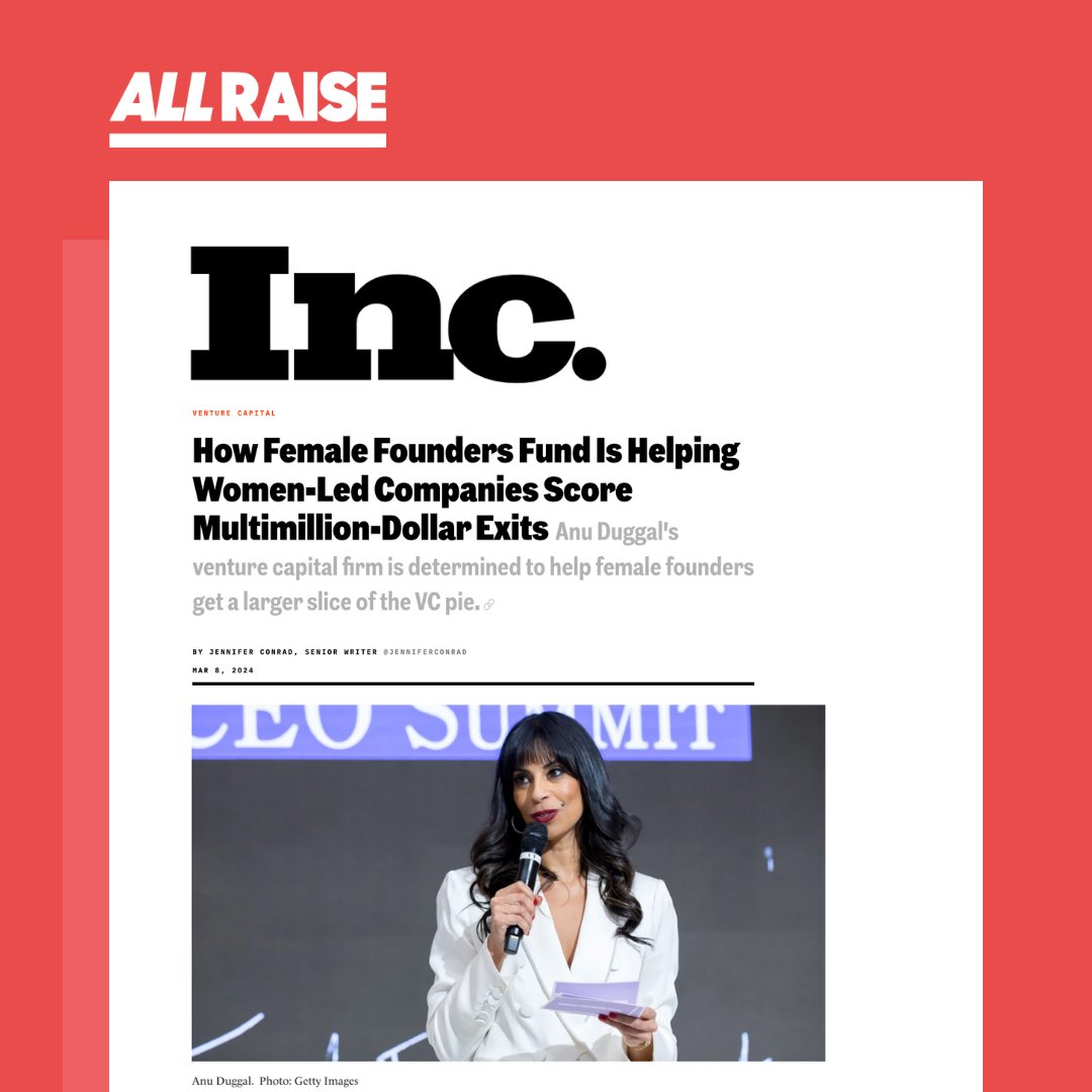 The Contrarian's Opportunity 📈 'The fact that we are returning capital to our investors multiple times is a sign that there's real opportunity,' says Anu Duggal , her firm has generated $850 million➕ in exit value across its portfolio companies. bit.ly/49fRbsk