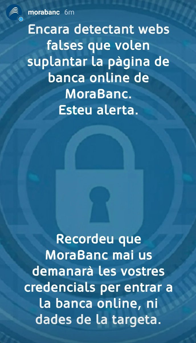 ⚠️ALERTA CYBERSEGURETAT⚠️ (1/2) ⬇️