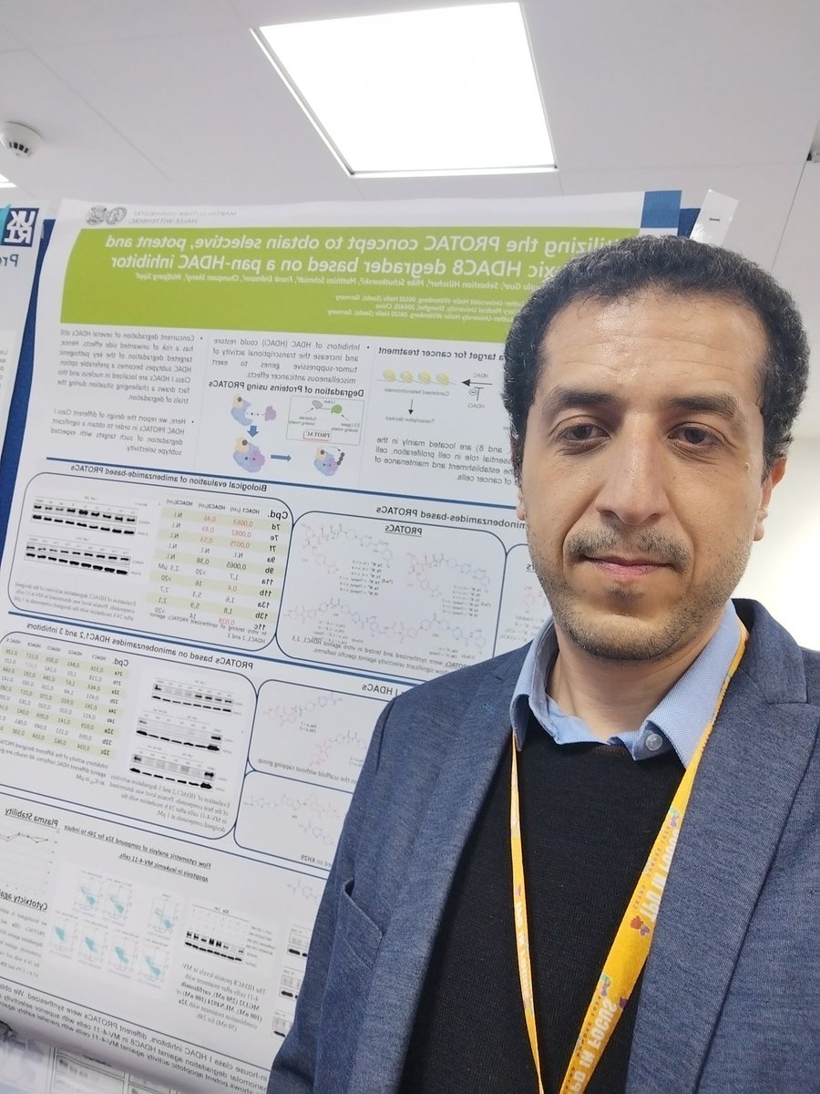 Hany Ibrahim (@protac_designer) on Twitter photo Very excited to present my poster at <a href="/UoDLifeSciences/">UoD Life Sciences</a> Protein degradation in Focus.
Really warm and great environment full of hot discussions.
#TPDFocus Very excited to present my poster at <a href="/UoDLifeSciences/">UoD Life Sciences</a> Protein degradation in Focus.
Really warm and great environment full of hot discussions.
#TPDFocus