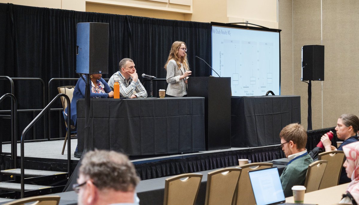 BerkeleyAir's tweet image. Great experience at #ASIC2024! Berkeley Air&apos;s Katie Kearns shared insightful mid-study results on indoor air quality.  Check out Katie in action!