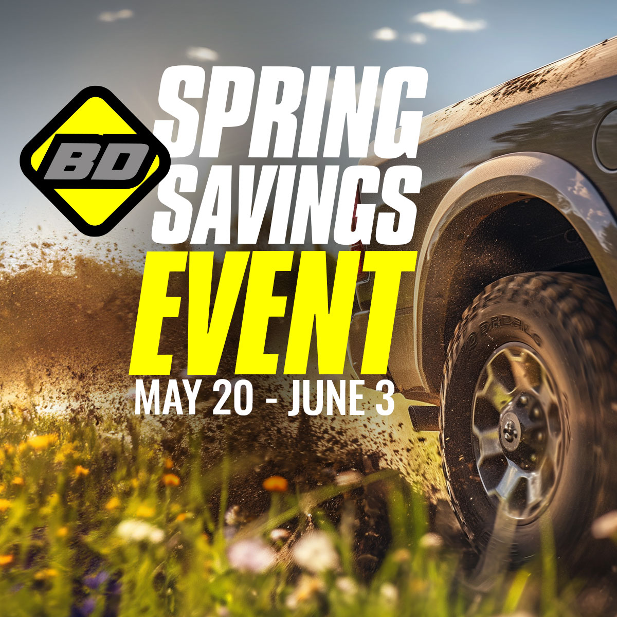 BD's Spring Sale offers 10% off all BD catalog items, so you can hit the road in style when sunny days arrive. ⁠Shop now at bddiesel.com

⁠