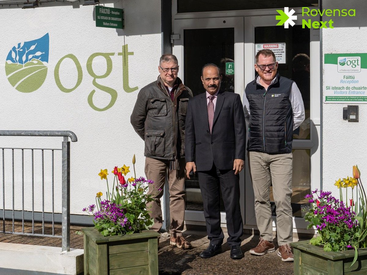 📰🤝Excited to share insights from the Chairman of the @ICFAgri, Dr. Khan´s, recent visit to our factory in Kilcar, Ireland. This represents a significant milestone in our journey towards innovation and strategic growth in Rovensa Next biostimulants. +ℹ️▶️rovensanext.com/en/news/highli…