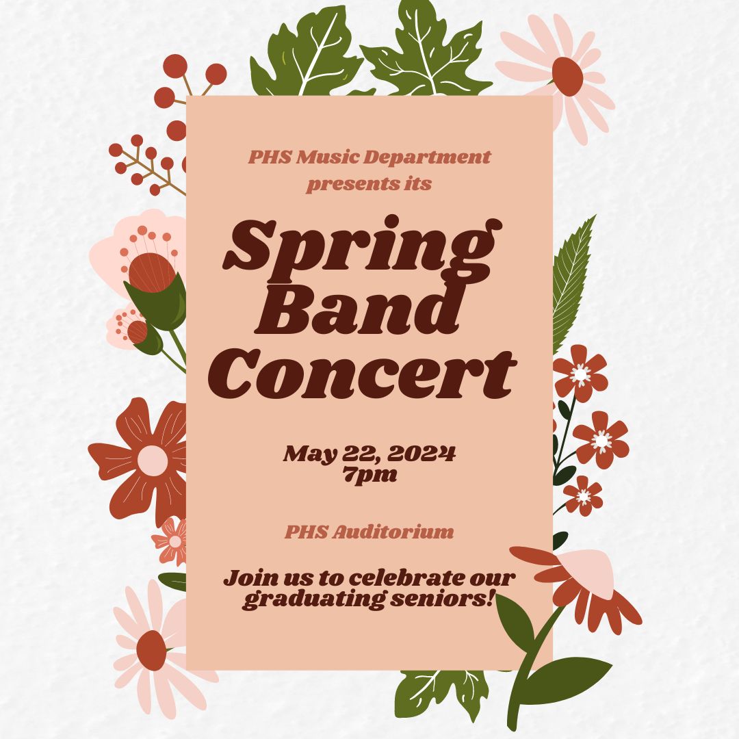 Parsippany HS Bands (@phsbands) on Twitter photo Join us this Wednesday night for our final Band Concert of the year! Come experience the music of Brian Balmages, Robert W. Smith, Rossano Galante, and even a world premiere by one of our students! Thank you for supporting music in our schools! <a href="/mrsc_vpa/">Mrs. Caravano</a> <a href="/PHS_GoodDay/">PHS Principal</a> <a href="/PTHBOEJoni/">Joni Benos</a> Join us this Wednesday night for our final Band Concert of the year! Come experience the music of Brian Balmages, Robert W. Smith, Rossano Galante, and even a world premiere by one of our students! Thank you for supporting music in our schools! <a href="/mrsc_vpa/">Mrs. Caravano</a> <a href="/PHS_GoodDay/">PHS Principal</a> <a href="/PTHBOEJoni/">Joni Benos</a>