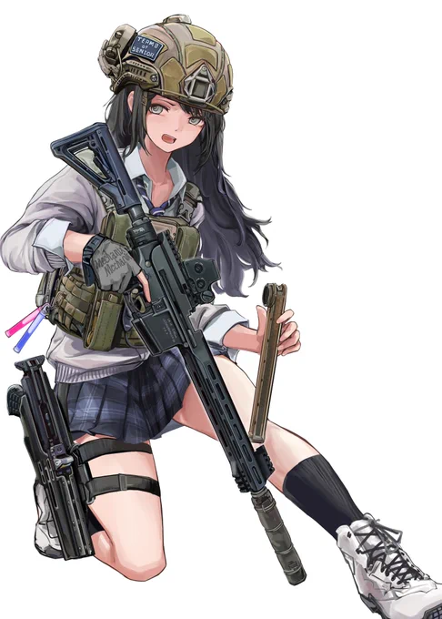 OC武装JKの試作完成度で言うと6割くらいの段階 