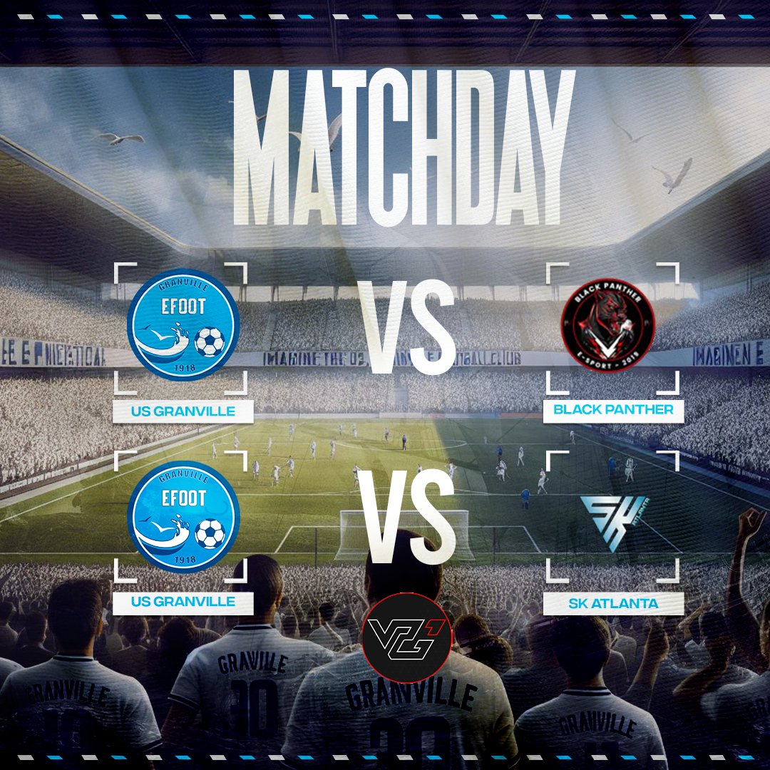 US Granville eSport (@usg_esport) on Twitter photo ποΈ | Programme
π | <a href="/SwissVPG/">VPG Switzerland π¨π</a> π¨π
π | <a href="/BPantheres/">Black Panther eSports</a>
π | <a href="/SKATLANTA1/">SK ATLANTA</a>
π | <a href="/VPGFrance_/">VPG France</a> π«π·
π | <a href="/ObstruXion_FIFA/">ObstruXion</a>
π | <a href="/VPGEurope/">Virtual Pro Gaming | Europe</a> πͺπΊ
π | <a href="/5M_Esports/">5M ESPORTS</a>
π | Creative
Jour fΓ©riΓ©, mais nous avons du boulot !
#AllezGranville π΅βͺοΈ ποΈ | Programme
π | <a href="/SwissVPG/">VPG Switzerland π¨π</a> π¨π
π | <a href="/BPantheres/">Black Panther eSports</a>
π | <a href="/SKATLANTA1/">SK ATLANTA</a>
π | <a href="/VPGFrance_/">VPG France</a> π«π·
π | <a href="/ObstruXion_FIFA/">ObstruXion</a>
π | <a href="/VPGEurope/">Virtual Pro Gaming | Europe</a> πͺπΊ
π | <a href="/5M_Esports/">5M ESPORTS</a>
π | Creative
Jour fΓ©riΓ©, mais nous avons du boulot !
#AllezGranville π΅βͺοΈ