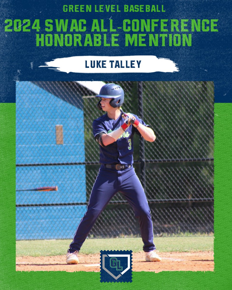 🏆2024 SWAC ALL-CONFERENCE🏆

Congratulations to Nathaniel Roller (Sr) for being named to the SWAC All-Conference Team for the 2nd consecutive season!

Also - congrats to Keller Czech (Sr) and Luke Talley (Fr) for being named Honorable Mention All-Conference!