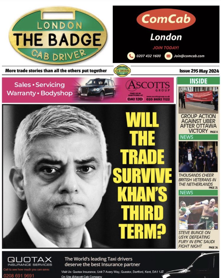 The Badge, May 2024 edition out Thursday.