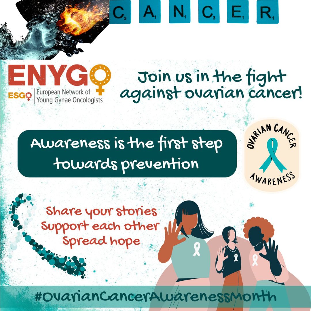 ENYGO_official's tweet photo. Join us in the #fight against ovarian cancer. #Awareness is the first step towards prevention. Share your stories, #support each other, and spread hope. 

#OvarianCancer 

^AJ https://t.co/oLWrUxLePK