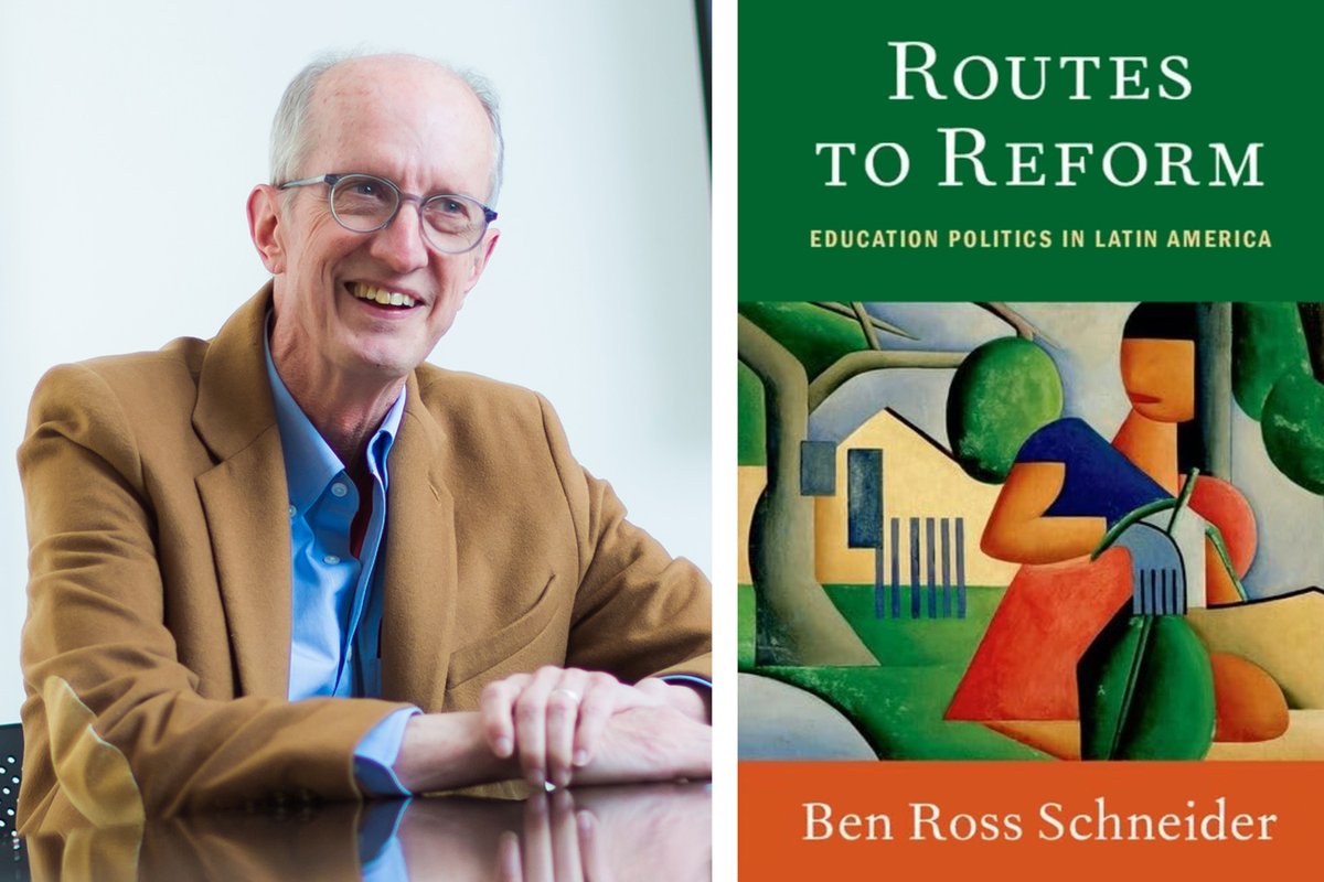 Trying to make the grade: Professor Ben Ross Schneider's new book examines why improving public education has been so difficult in Latin America. news.mit.edu/2024/ben-ross-… @MIT_SHASS @MIT_CIS @MIT