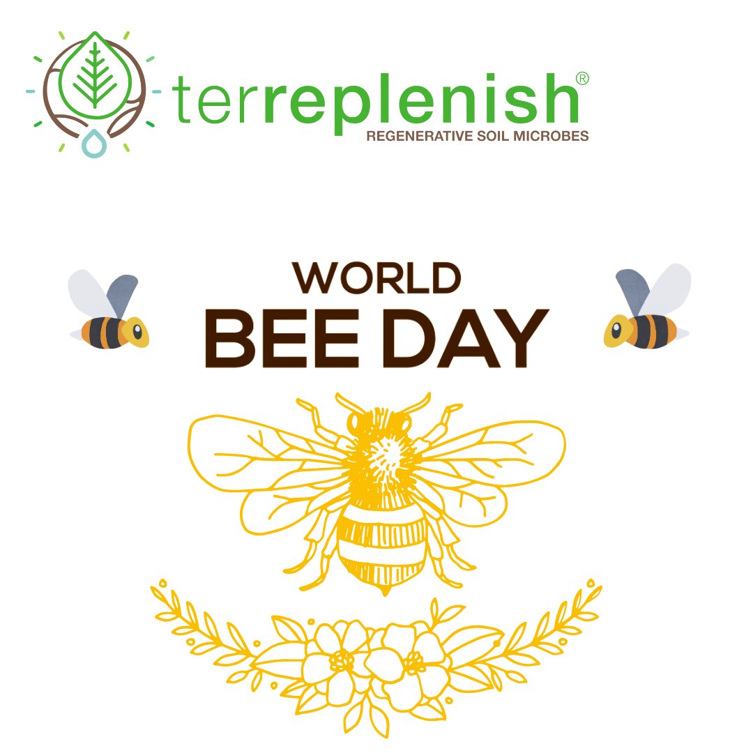 TODAY IS WORLD BEE DAY 🐝Celebrate by not using pesticides 🌎 #WORLDBEEDAY #honeybees #soil #pesticides #organicfertilizer #soil #gardening @EasyEnergySys